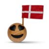 Celebration emotion med flag